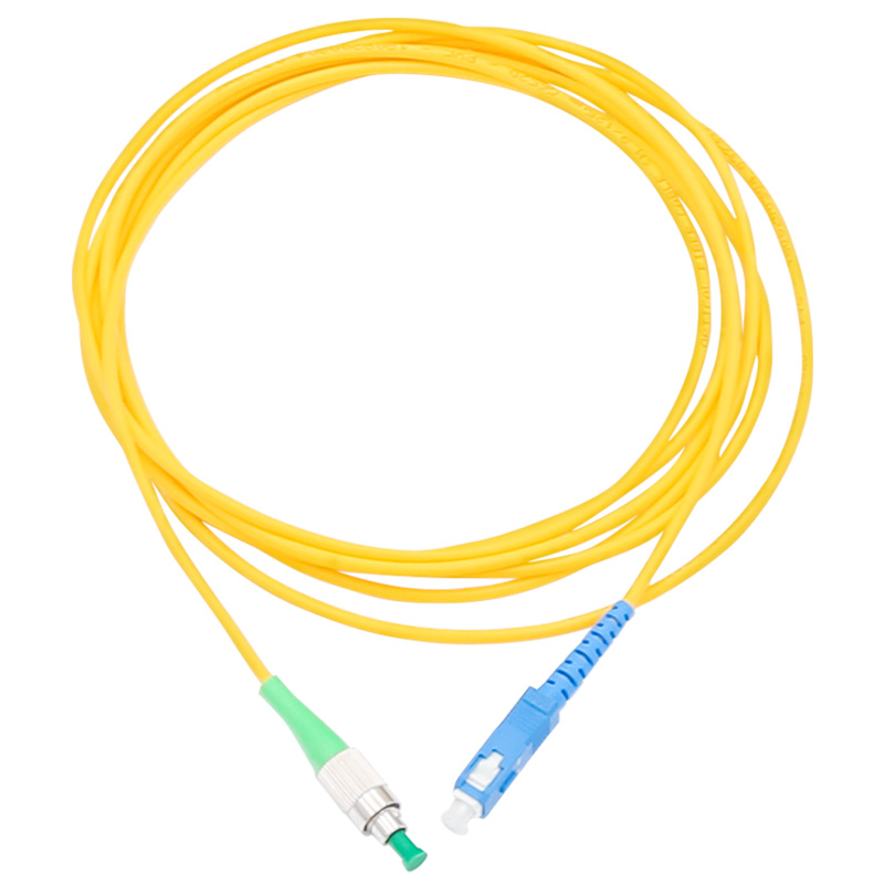 1M 2M 3M 5M SC APC To SC UPC Patch Cord Simplex 3.0mm Fiber Patch Cable ...