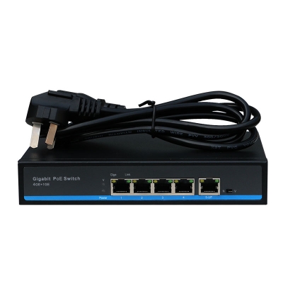 4CH Gigabit POE Ethernet switch POE 4 Port 10/100/1000Mbps RJ45 Port POE Switch 