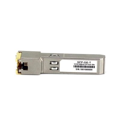 10/100/1000 BASE-T SFP para RJ45 cabo RJ45 módulo de cobre SF45 porta Ethernet Gigabit